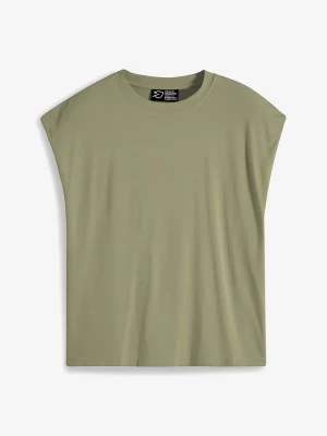 Obrázek produktu T-shirt oversize z miękkiej wiskozy BonPrix zielony