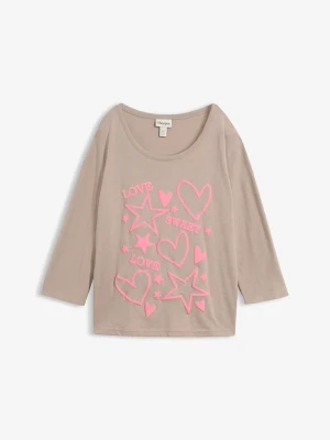 Obrázek produktu T-shirt oversize z mieszanki bawełny BonPrix szary