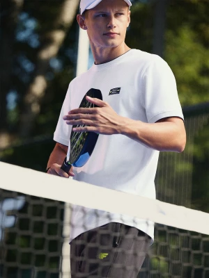 Obrázek produktu 4F T-shirt regular hladké pánské - bílé