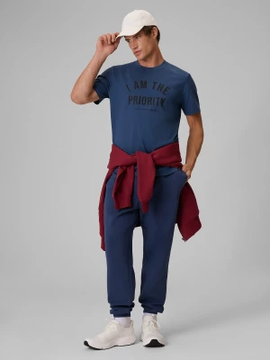 Obrázek produktu T-shirt regular s potiskem pánský - tmavě modrý 4F