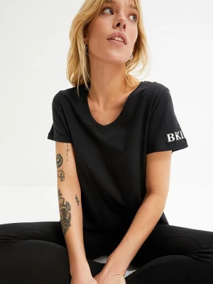 Obrázek produktu T-shirt z czystej bawełny BonPrix czarny