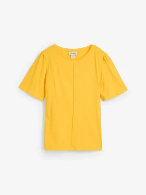 Obrázek produktu T-shirt z czystej bawełny BonPrix żółty