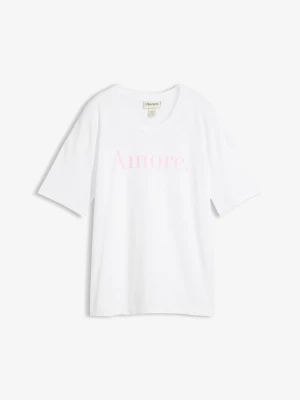 Obrázek produktu T-shirt z czystej bawełny organicznej BonPrix biały