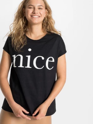 Obrázek produktu T-shirt z czystej bawełny organicznej BonPrix czarny