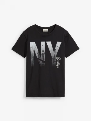 Obrázek produktu T-shirt z czystej bawełny organicznej BonPrix czarny