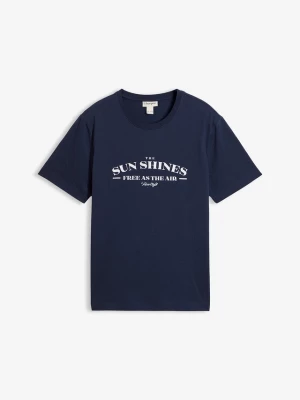 Obrázek produktu T-shirt z czystej bawełny organicznej BonPrix niebieski