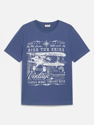 Obrázek produktu T-shirt z czystej bawełny organicznej BonPrix niebieski
