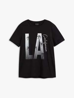 Obrázek produktu T-shirt z czystej bawełny organicznej, Slim Fit BonPrix czarny