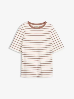 Obrázek produktu T-shirt z grubej bawełny organicznej BonPrix biały