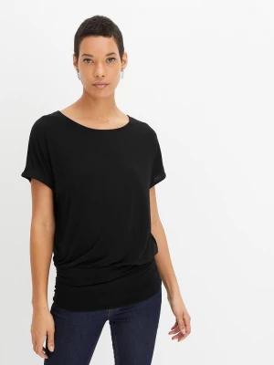 Obrázek produktu T-shirt z miękkiej mieszanki wiskozy BonPrix czarny