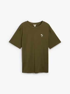 Obrázek produktu T-shirt z nadrukiem na plecach, luźny fason BonPrix zielony