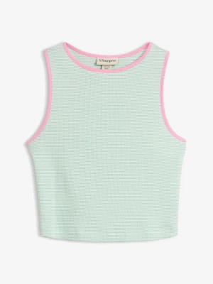 Obrázek produktu Tank top z czystej bawełny organicznej BonPrix zielony