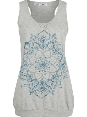 Obrázek produktu Tank top z lekkiego dżerseju BonPrix szary