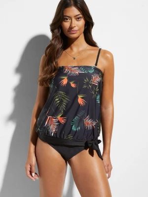 Obrázek produktu Tankini bandeau (komplet 2-cz.) z odpinanymi ramiączkami BonPrix czarny