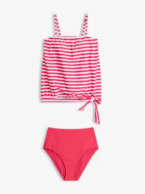 Obrázek produktu Tankini oversize z odpinanymi ramiączkami (komplet 2-cz.) BonPrix różowy