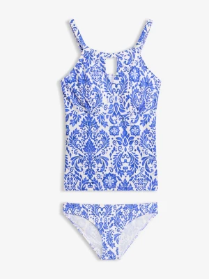 Obrázek produktu Tankini z wycięciami (2 części) BonPrix biały