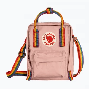 Obrázek produktu Taška Fjällräven Kanken Rainbow Sling 2, 5 l chalk rose / rainbow Růžová