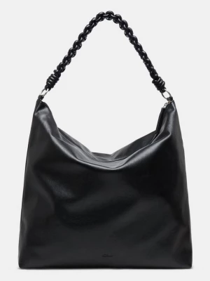 Obrázek produktu Kabelka hobo s vyraženým logem a odnímatelným uchem s.Oliver černá