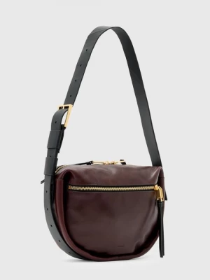 Obrázek produktu Taška s příčným popruhem AllSaints bordeaux