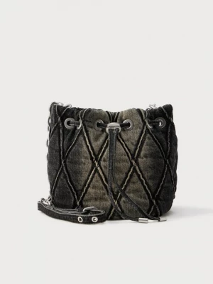 Obrázek produktu Taška s příčným popruhem Diesel černý denim