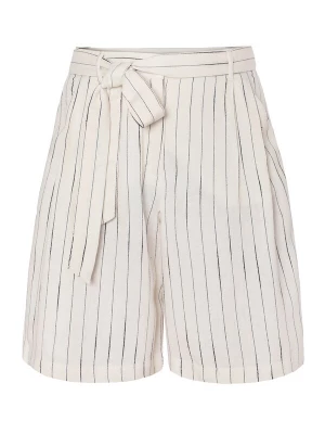 Obrázek produktu TATUUM Kalhoty se sklady v pase černá / offwhite