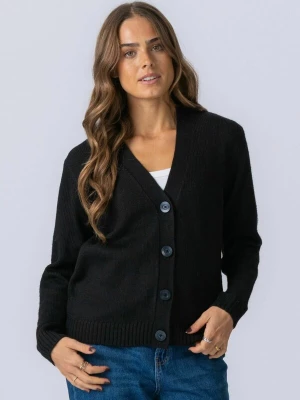 Obrázek produktu TEESHOPPEN Kardigan ' Knitted Cardigan ' černá