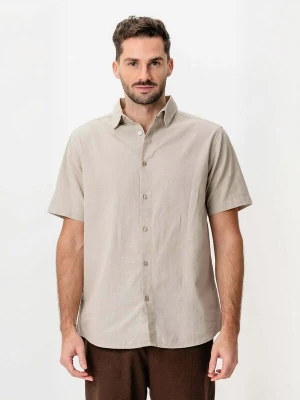 Obrázek produktu TEESHOPPEN Košile ' Linen Blend ' písková