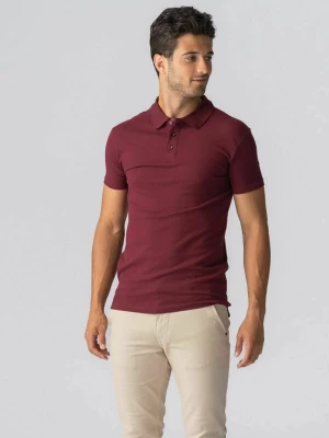 Obrázek produktu TEESHOPPEN Košile ' Muscle Polo ' bordó