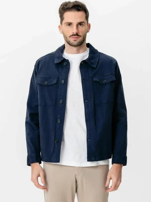 Obrázek produktu TEESHOPPEN Košile ' Twill Overshirt ' námořnická modř