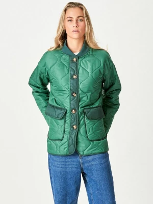 Obrázek produktu TEESHOPPEN Přechodná bunda ' Quilted ' zelená