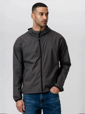 Obrázek produktu TEESHOPPEN Přechodná bunda ' Shell Jacket ' tmavě šedá