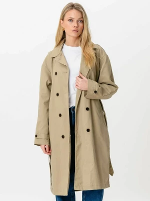 Obrázek produktu TEESHOPPEN Přechodný kabát ' Linea Trenchcoat ' béžová