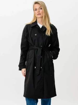 Obrázek produktu TEESHOPPEN Přechodný kabát ' Linea Trenchcoat ' černá