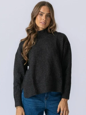 Obrázek produktu TEESHOPPEN Svetr ' Emma Knit ' tmavě šedá
