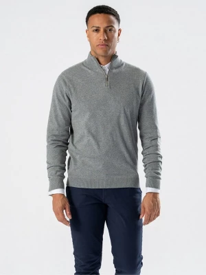 Obrázek produktu TEESHOPPEN Svetr ' Pullover Half ' šedá