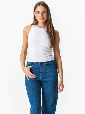 Obrázek produktu TEESHOPPEN Top ' Ribbed ' bílá