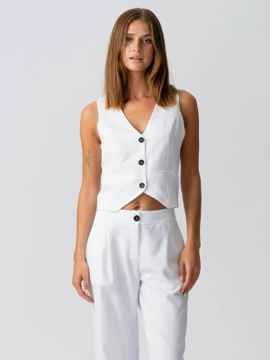 Obrázek produktu TEESHOPPEN Vesta ' Natalie ' bílá