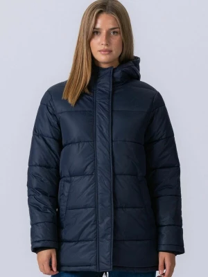 Obrázek produktu TEESHOPPEN Zimní bunda ' Long Puffer ' námořnická modř