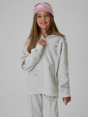 Obrázek produktu 4F Tepláková mikina loose s kapucí dívčí - šedá 158 / 164 (12-14 let)