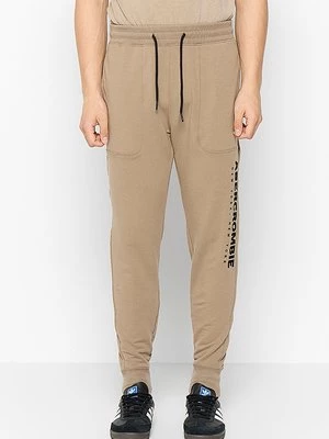 Obrázek produktu Teplákové kalhoty Abercrombie & Fitch světlehnědá