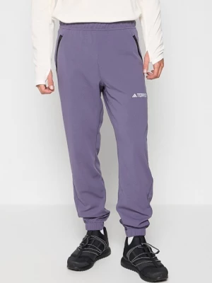 Obrázek produktu Teplákové kalhoty Adidas Terrex fialová