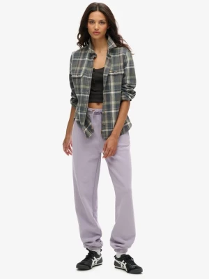 Obrázek produktu Teplákové kalhoty Superdry fialová
