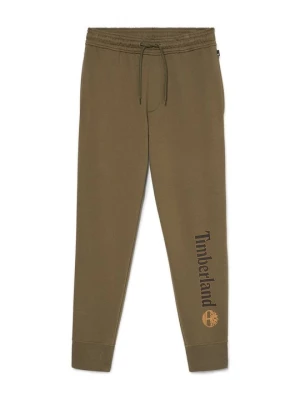 Obrázek produktu Teplákové kalhoty Timberland tmavě zelená