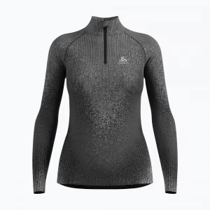Obrázek produktu Termoaktivní mikina ODLO Performance Warm Blackcomb Bl Top Turtle Neck HZ black šedá