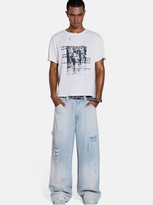 Obrázek produktu Tesařské džíny Jaded London světlemodrý denim