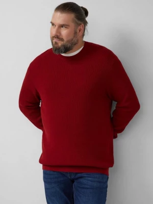 Obrázek produktu Texturovaný směsový svetr z čisté bavlny s.Oliver červená