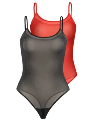 Obrázek produktu TEYLI Body 'Sophi' červená / černá