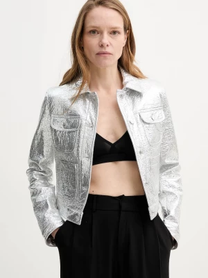 Obrázek produktu The Kooples Bunda The Kooples stříbrná