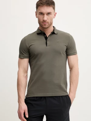 Obrázek produktu The North Face Bavlněné polo tričko The North Face Premium Slim zelená