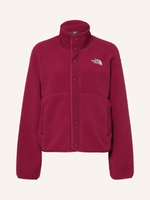 Obrázek produktu The North Face Fleecová Mikina Cragmont Snap tmavě červená
